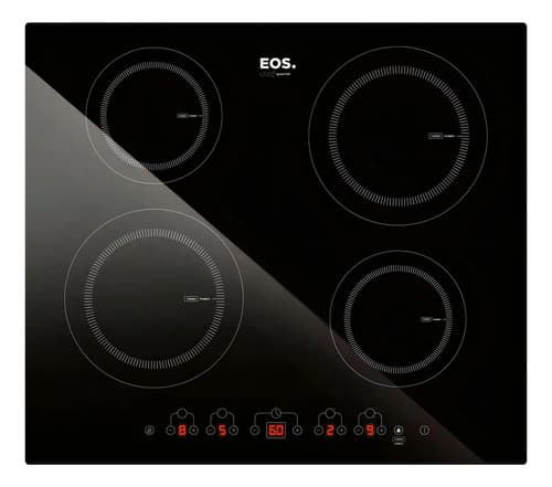 Cooktop De Indução 4 Bocas EOS 60cm Eci04ep Preto