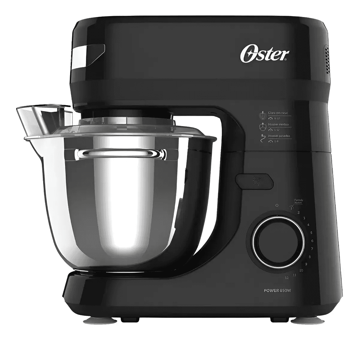 Batedeira Planetária Bowl Inox Iii Obat641 Oster Cor Preto Frequência 1