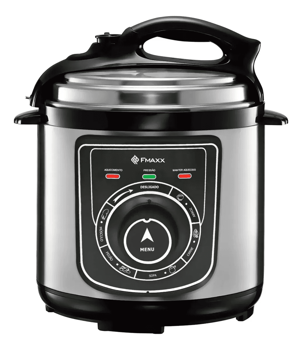 Panela De Pressão Elétrica Fmaxx Kitchen Chef 4 Litros 800w 60hz