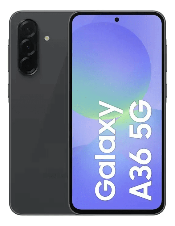 Smartphone Samsung Galaxy A36 5G 128GB 6GB RAM Câmera Tripla de até 50MP Selfie de 12MP IP67 Super AMOLED 6.7