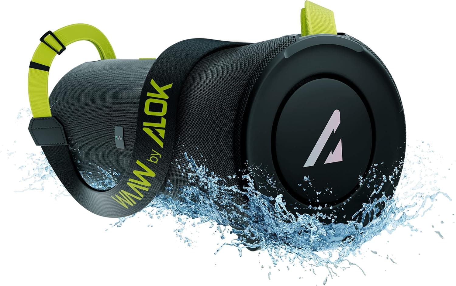 WAAW by ALOK Caixa de Som BOOM 100SB Bluetooth, IPX7 À Prova D'Água, Até 20h de Autonomia, Tecnologia TWS, 40W RMS