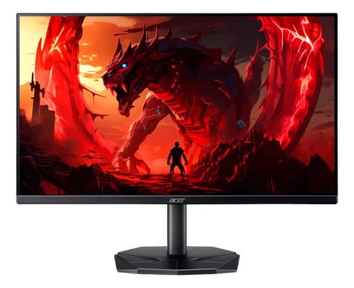 Monitor Gamer 27" Acer Nitro KG0 com Tela Full HD 144Hz VA Resposta de 1ms GtoG AMD FreeSync Game Mode 8 Modos Cores 99% sRGB Design ZeroFrame Conexões HDMI e VGA KG270 P0bi