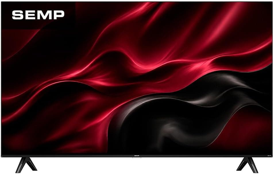 Smart TV Semp 43 Polegadas LED Full HD S42R Roku TV Wi-Fi Dolby Audio Brilho até 240 Nits 43S42R