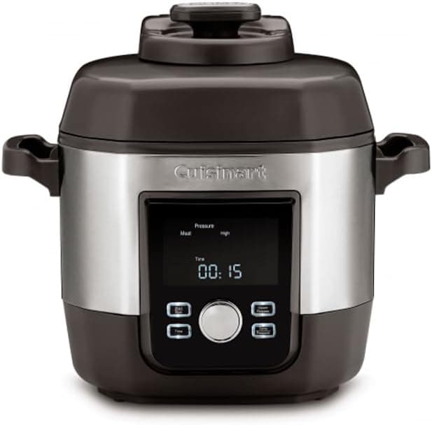 Panela de Pressão Elétrica Cuisinart 5,7 Litros Multicooker de Alta Pressão 1800W 127V