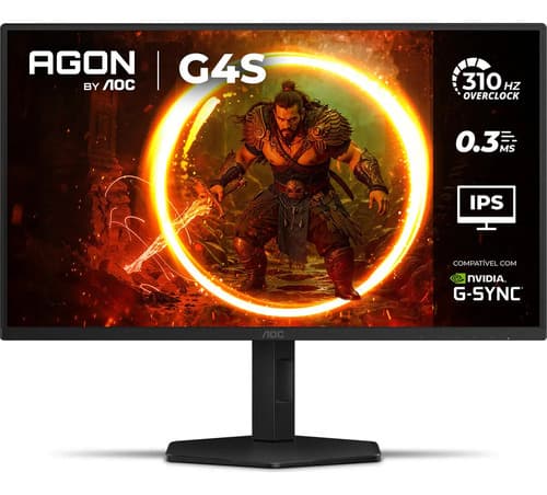 Monitor Gamer Aoc Agon G4s 25' Hdr400 Base Ajustável 25g4s/p